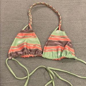 Tori Praver braided bikini top